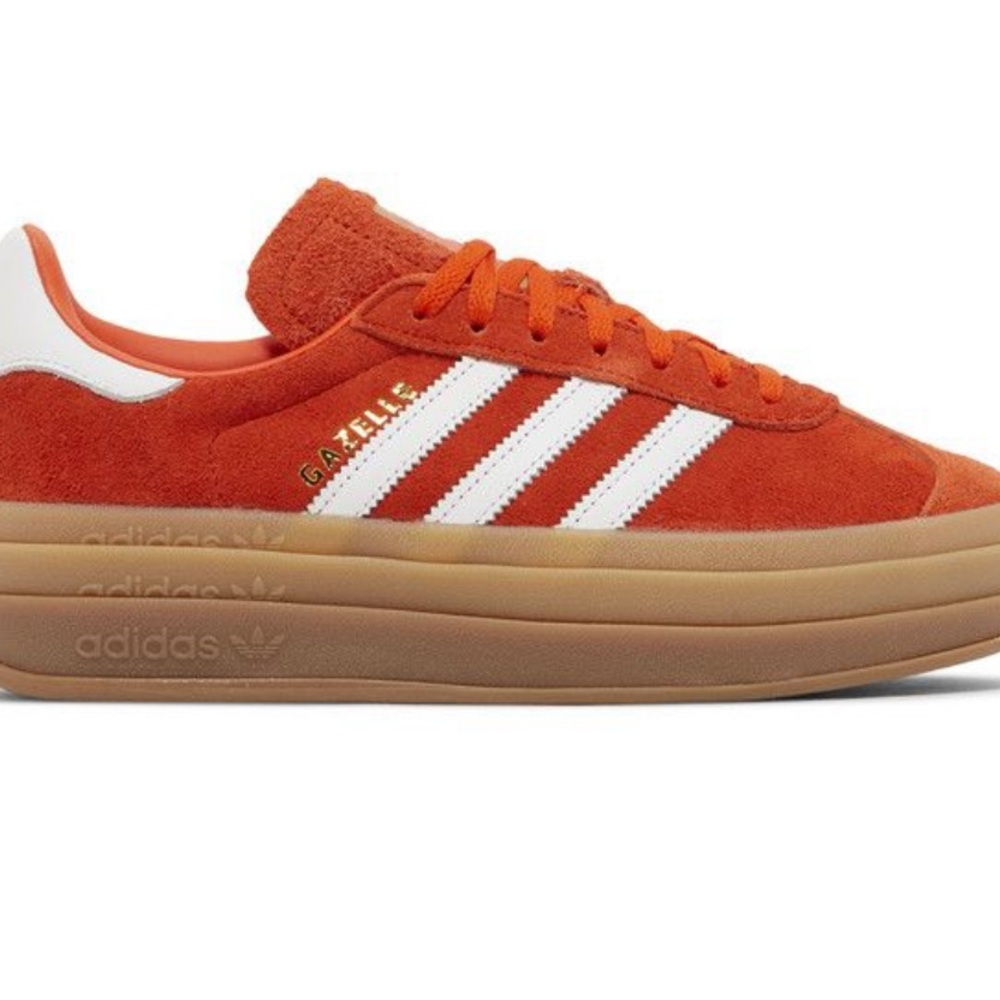 Adidas Women's Gazelle Bold Orange Sneakers